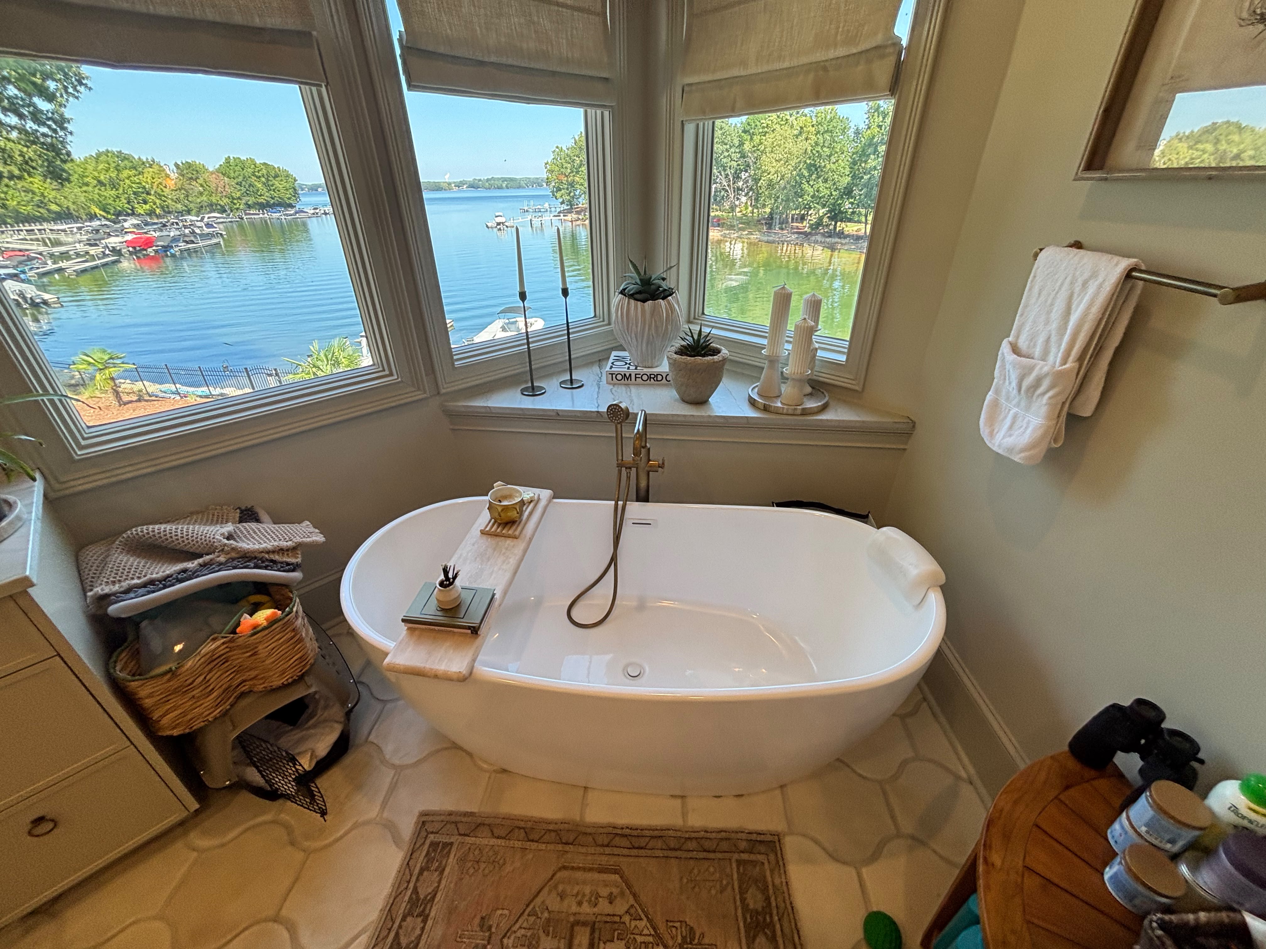 Spa bathroom detail