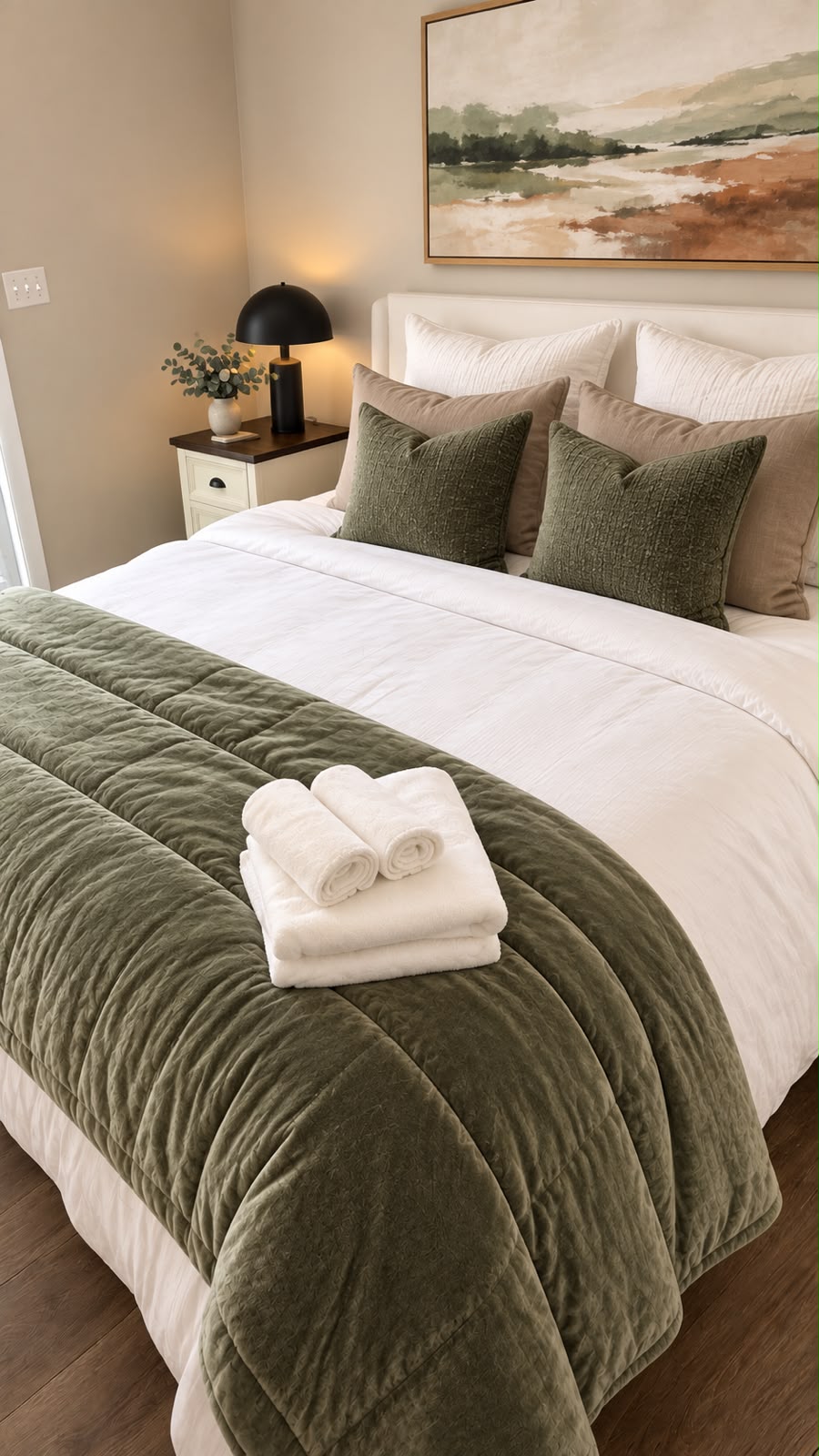 Immaculate master bedroom clean by Perfect Touch Cleaning