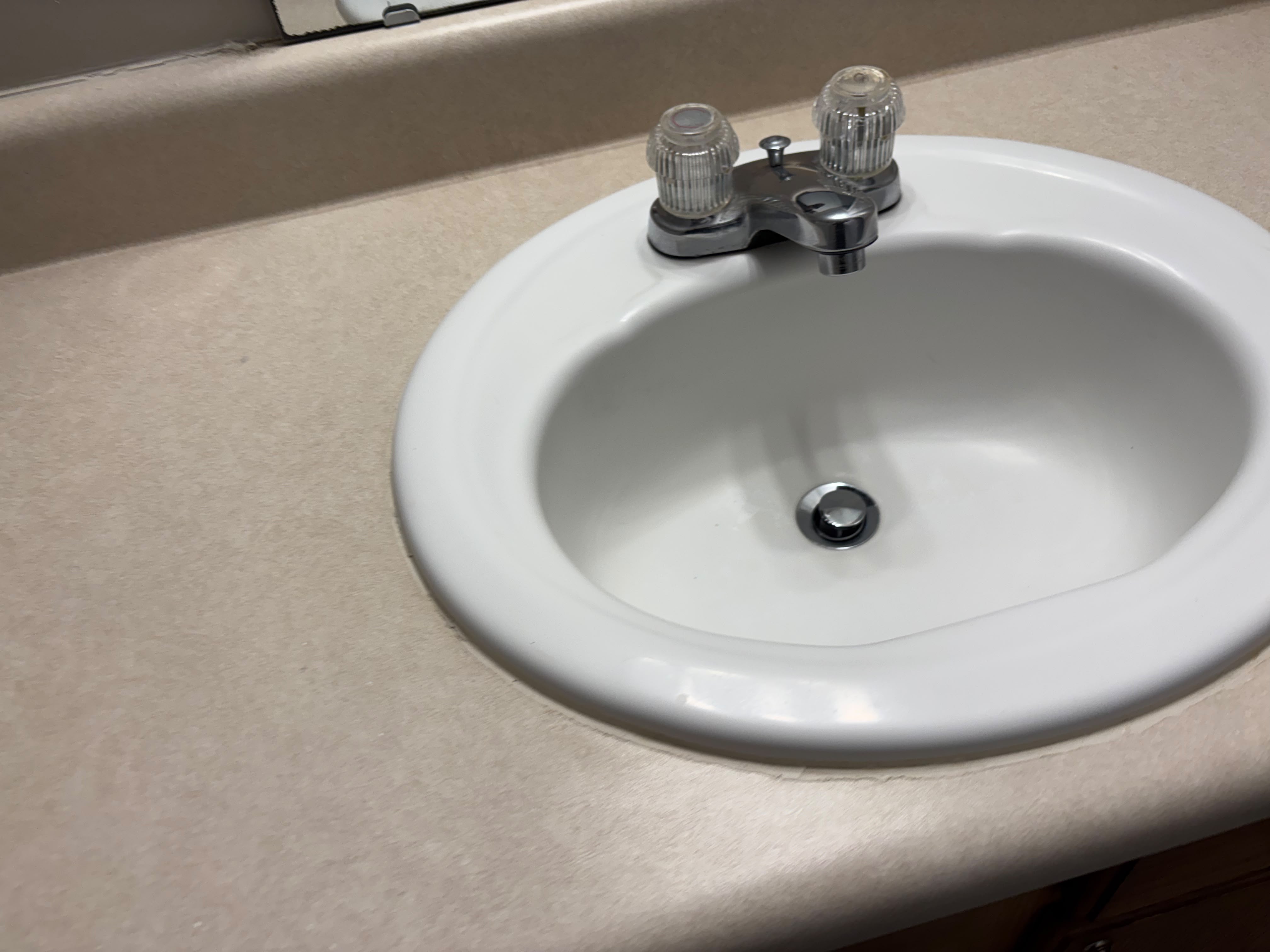 Gleaming Vanity Detail